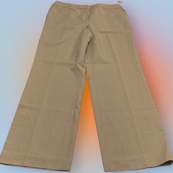 TALBOTS Women’s 12 Stretch Khaki Dress Pant - Picture 2 of 4